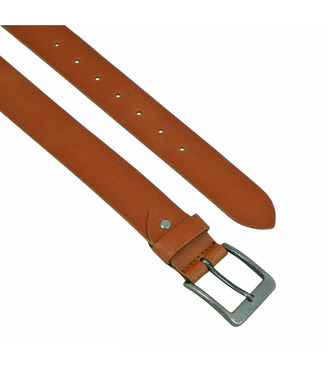 Landley Leren Unisex XXL Riemen Duopack -  Extra Lange Dames en Heren Riemen - Voordeelset - Zwart + Cognac - Lengte totaal 165 cm / Geschikt tot maat 150