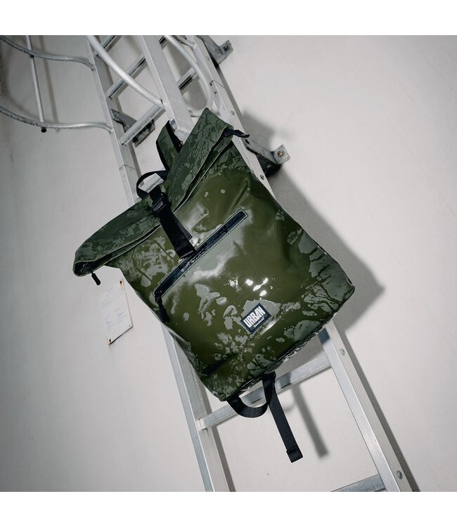 Bombata Urbanite Rolltop 16 inch Laptop Rugtas Boston - Unisex Rugzak - Dames en Heren - Zwart