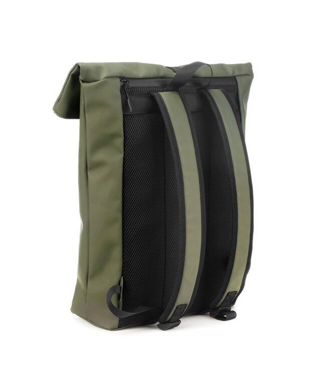 Bombata Urbanite Rolltop 16 inch Laptop Rugtas Boston - Unisex Rugzak - Dames en Heren - Grijs