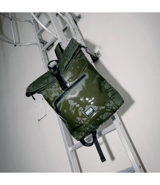 Bombata Urbanite Rolltop 16 inch Laptop Rugtas Boston - Unisex Rugzak - Dames en Heren - Blauw