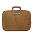 Bombata Camoscio Dames Laptoptas – Suède-look – 15 / 15,6 / 16 inch – Dames Laptopwerktas met Schouderband – Bruin
