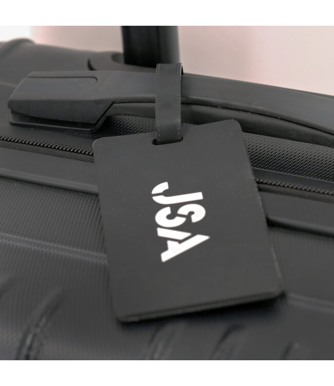 JSA Reistrolley 2-in-1 – 30L – ABS – TSA Slot – Laptopkoffer 15 inch – 4x 360° Wielen - Zwart