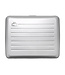 Ögon Designs Stockholm V2 Large Creditcardhouder – Dames en Heren – Aluminium Wallet met RFID Bescherming, Extra Geldvak & Waterbestendige Sluiting – Zilver
