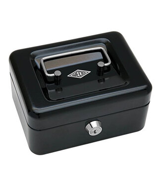 Wedo Geldkistje met Slot – Maat 1 – Zwart