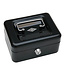 Wedo Geldkistje met Slot – Stalen Geldkist met Muntgeldbak – 2 Sleutels – Compact – Maat 1 – Zwart