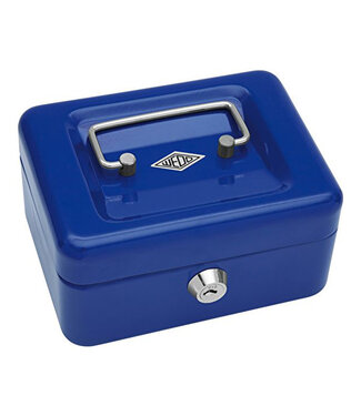 Wedo Geldkistje met Slot – Maat 1 – Blauw