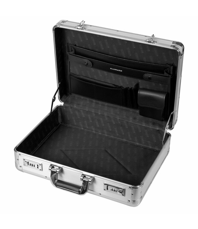 Alumaxx Attachékoffer “TAURUS” – Aluminium - Zilver