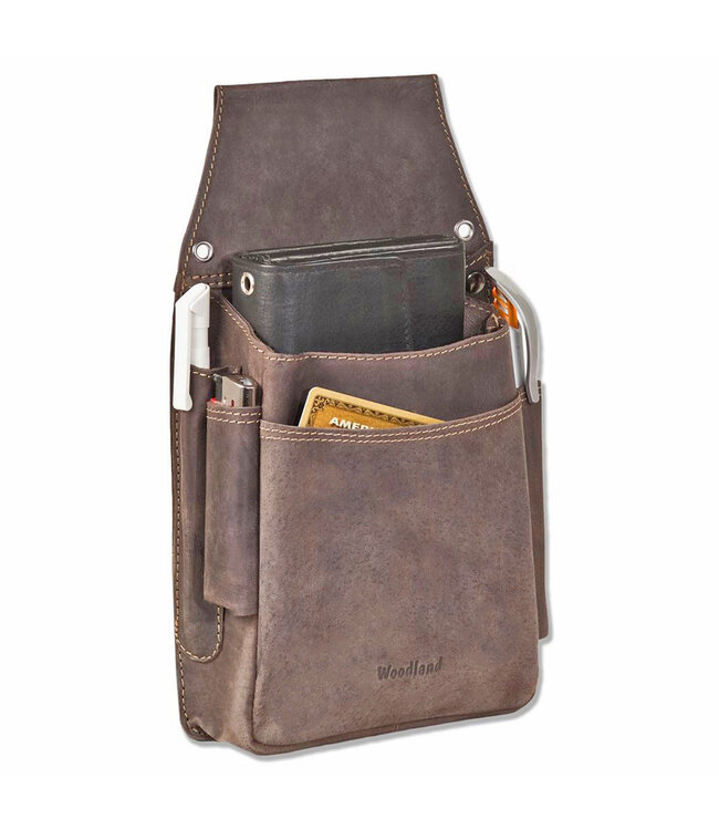 Woodland Robuuste Kelnerbeurs Holster - Bruin