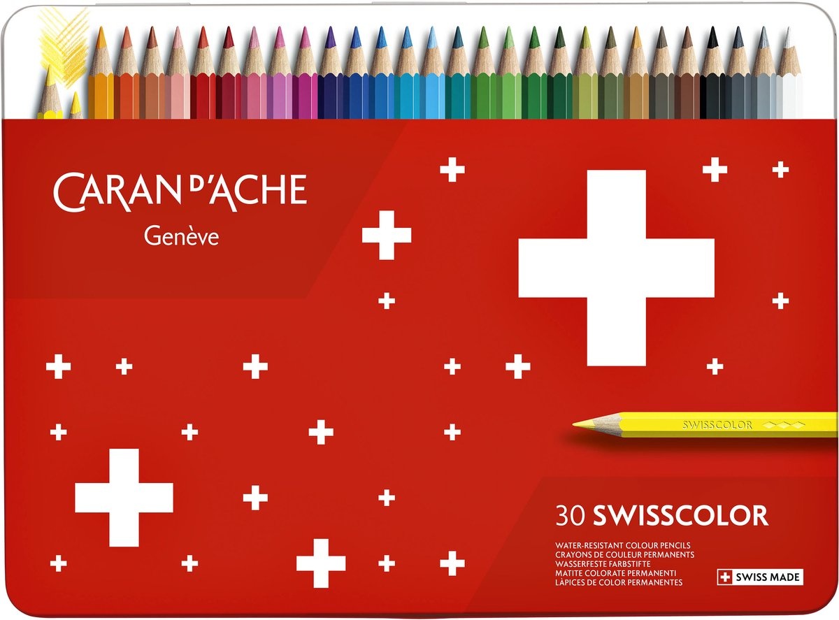 Alle Caran d'Ache Swisscolor potloden