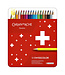 Caran d’Ache Swisscolor Permanent Kleurpotloden - 18 stuks - Metalen Blik