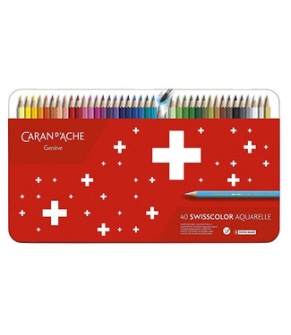 Caran d’Ache Swisscolor Aquarelpotloden - 40 stuks