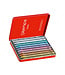 Caran d’Ache Neocolor I Metallic Waxpastels – 10 Kleuren in Metalen Blik