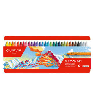 Caran d’Ache Neocolor I Watervaste Waxpastels – 30 Kleuren