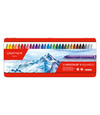 Caran d’Ache Neocolor II Aquarelle Waxpastels – 30 Kleuren