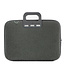Bombata Teddy Universele Laptoptas 15 / 15,6 / 16 inch – Teddy Stof – Met Schouderriem – Grijs