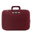 Bombata Teddy Universele Laptoptas 15 / 15,6 / 16 inch – Teddy Stof – Met Schouderriem – Donkerrood