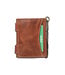 Woodland Leren Biker Portemonnee met Ketting - Echt Leer - Heren & Dames - Cognac