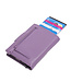 Figuretta Cardprotector Leren Portemonnee met RFID Bescherming Paars