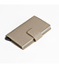 Figuretta Leren Cardprotector RFID Compact Creditcardhouder - Dames en Heren - Beige