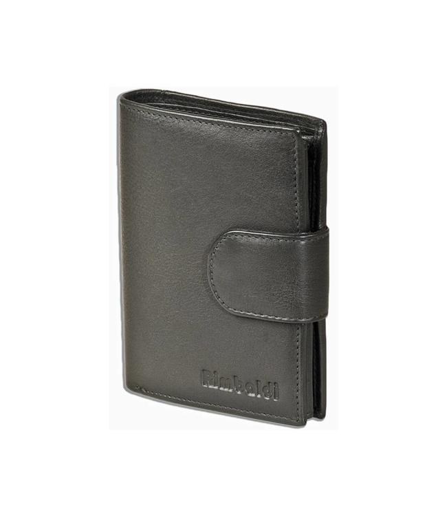 Rimbaldi Leren Billfold Portemonnee met Clip Zwart