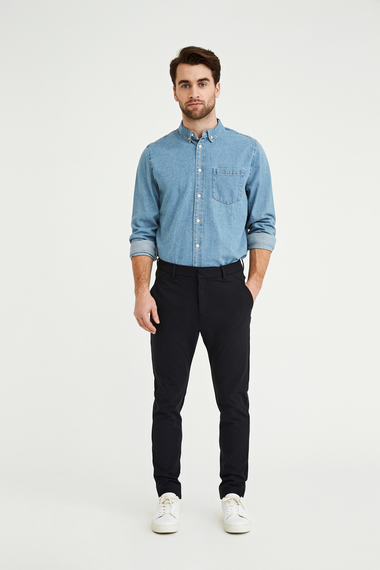 Plain Plain Josh 315 Pants Deep Navy