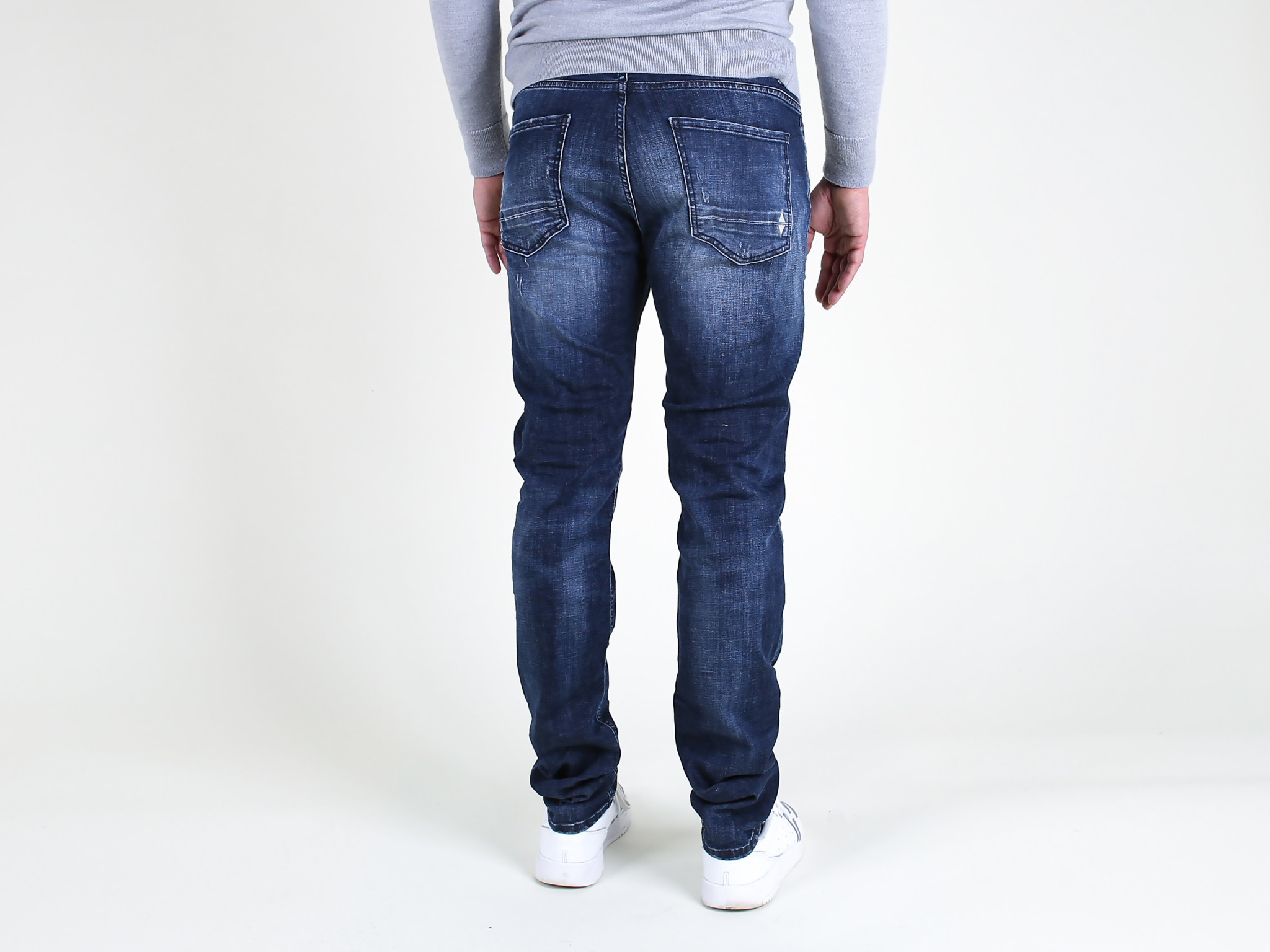 Fifty Four Fifty Four Rages JD81 T41 Slim Fit Jeans Damaged Blue