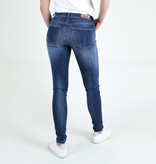 Fifty Four Fifty Four Sixty JD81 T-108-MARL Skinny Jeans Stone Wahed Blue