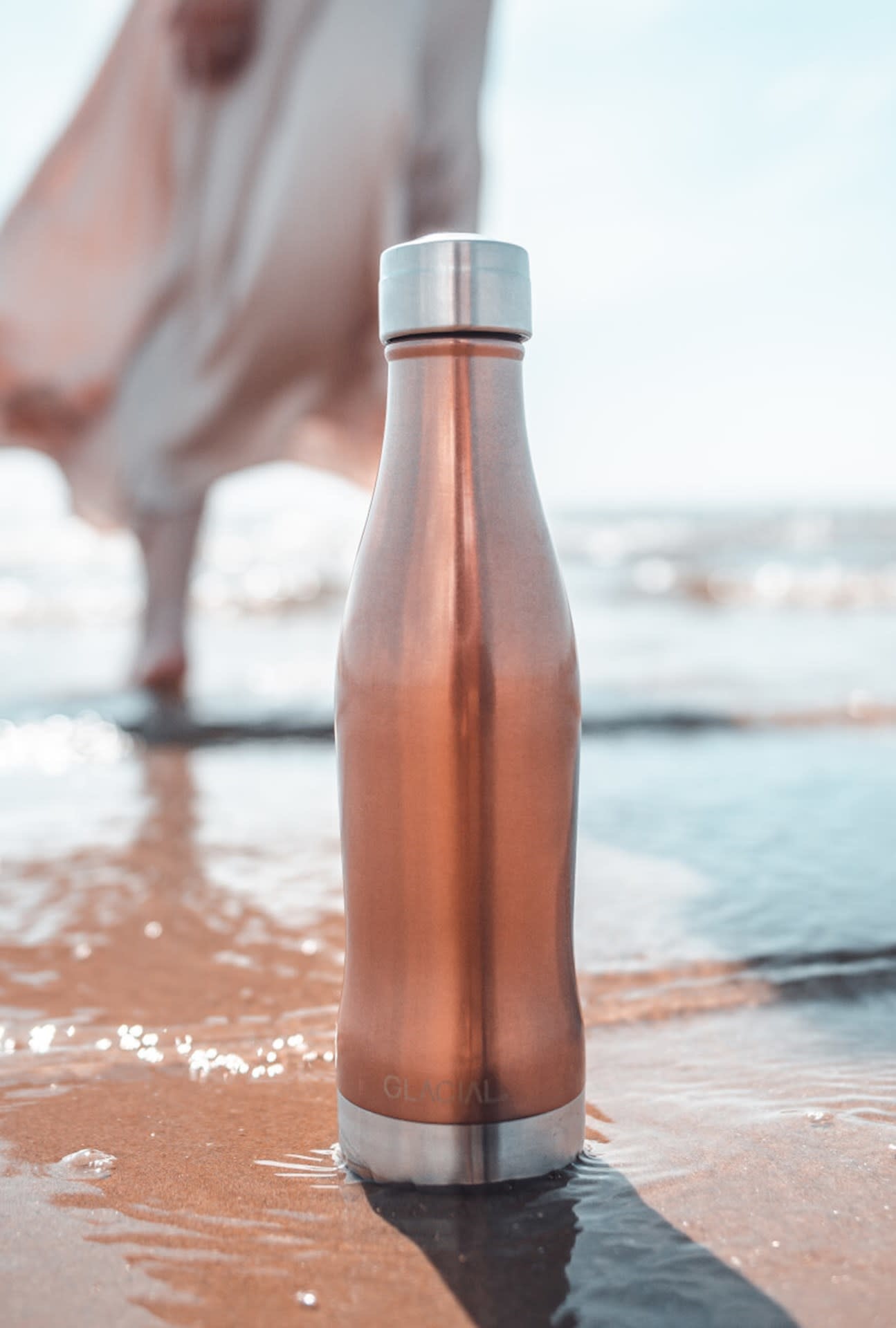 Glacial Glacial Bottle Rose Gold