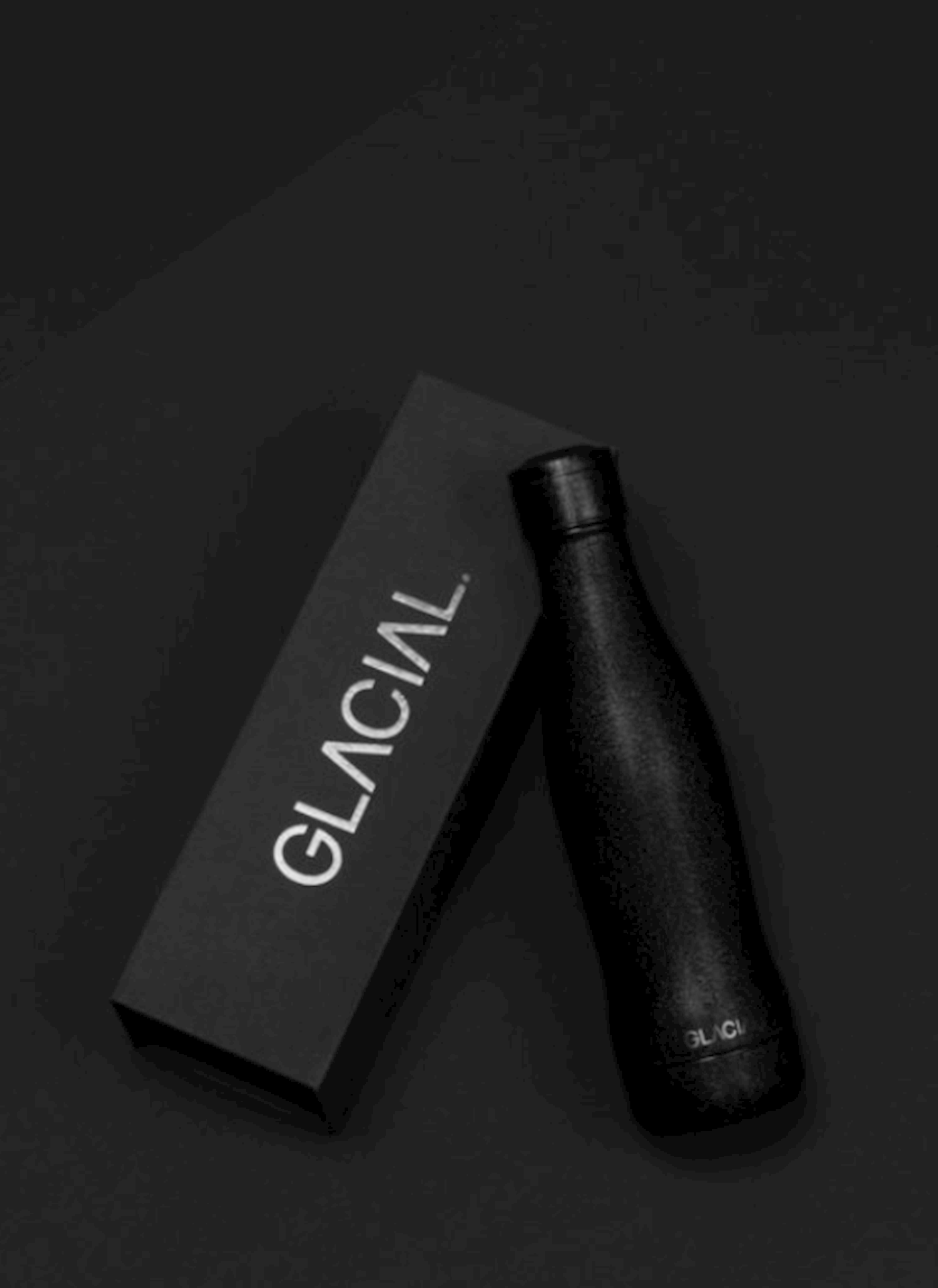 Glacial Glacial Bottle Real Black