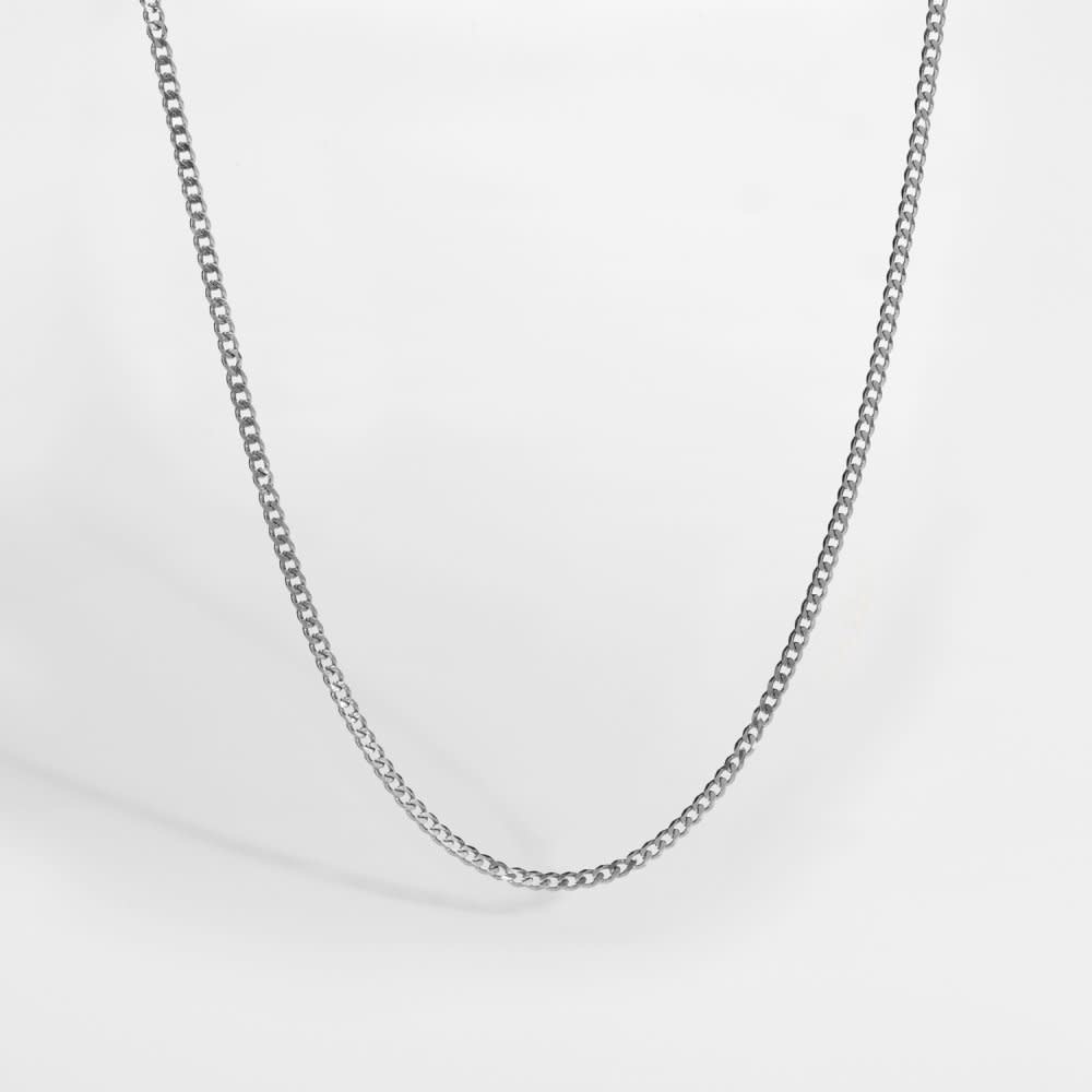 Northern Legacy Northern Legacy Minimal Sequence Necklace Silver Tone