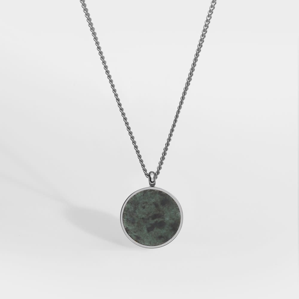 Northern Legacy Northern Legacy Verde Antique Pendant Silver Tone Necklace