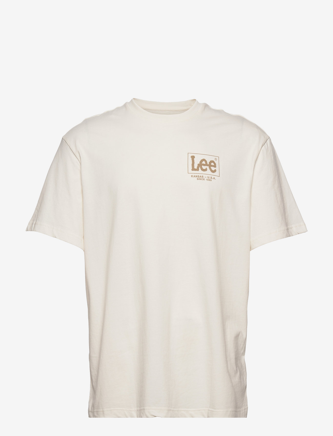 Lee Lee Logo Loose Tee Ecru