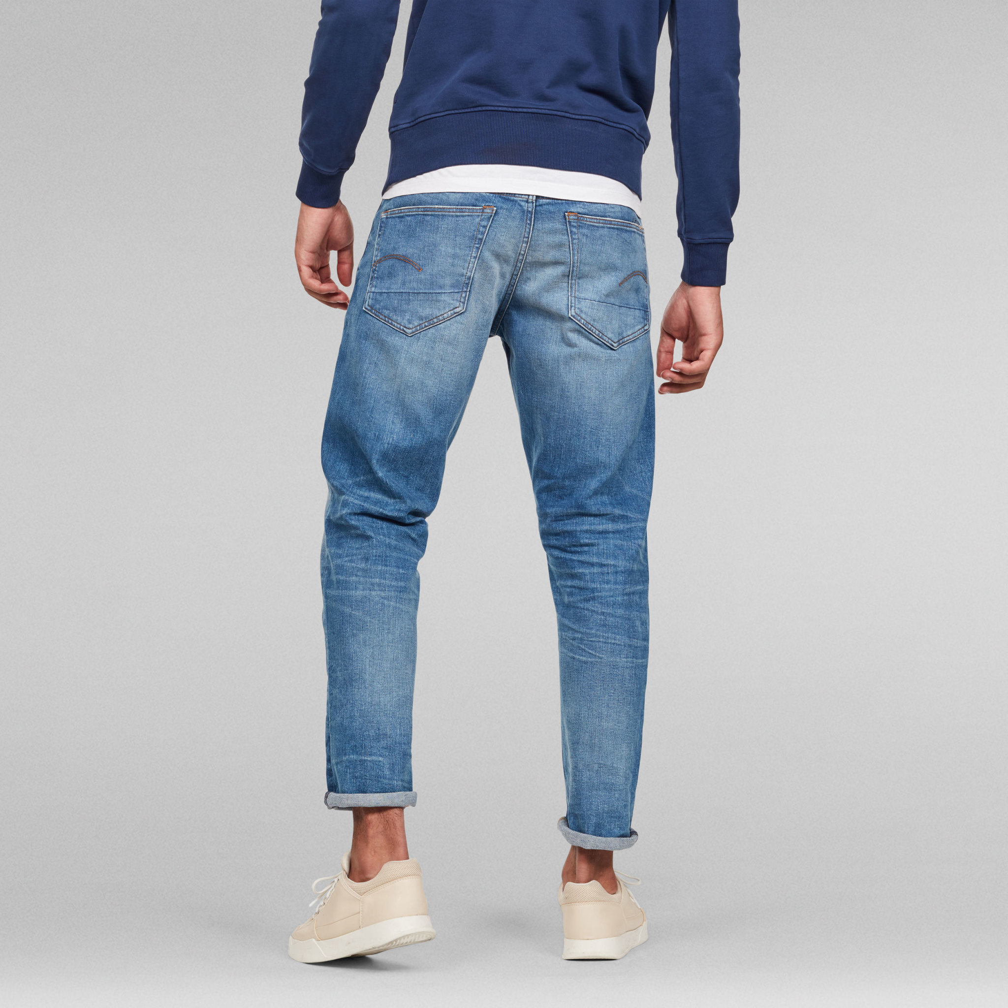 G-Star 3301 Regular Tapered 51003 B631-A795 Worn In Azure