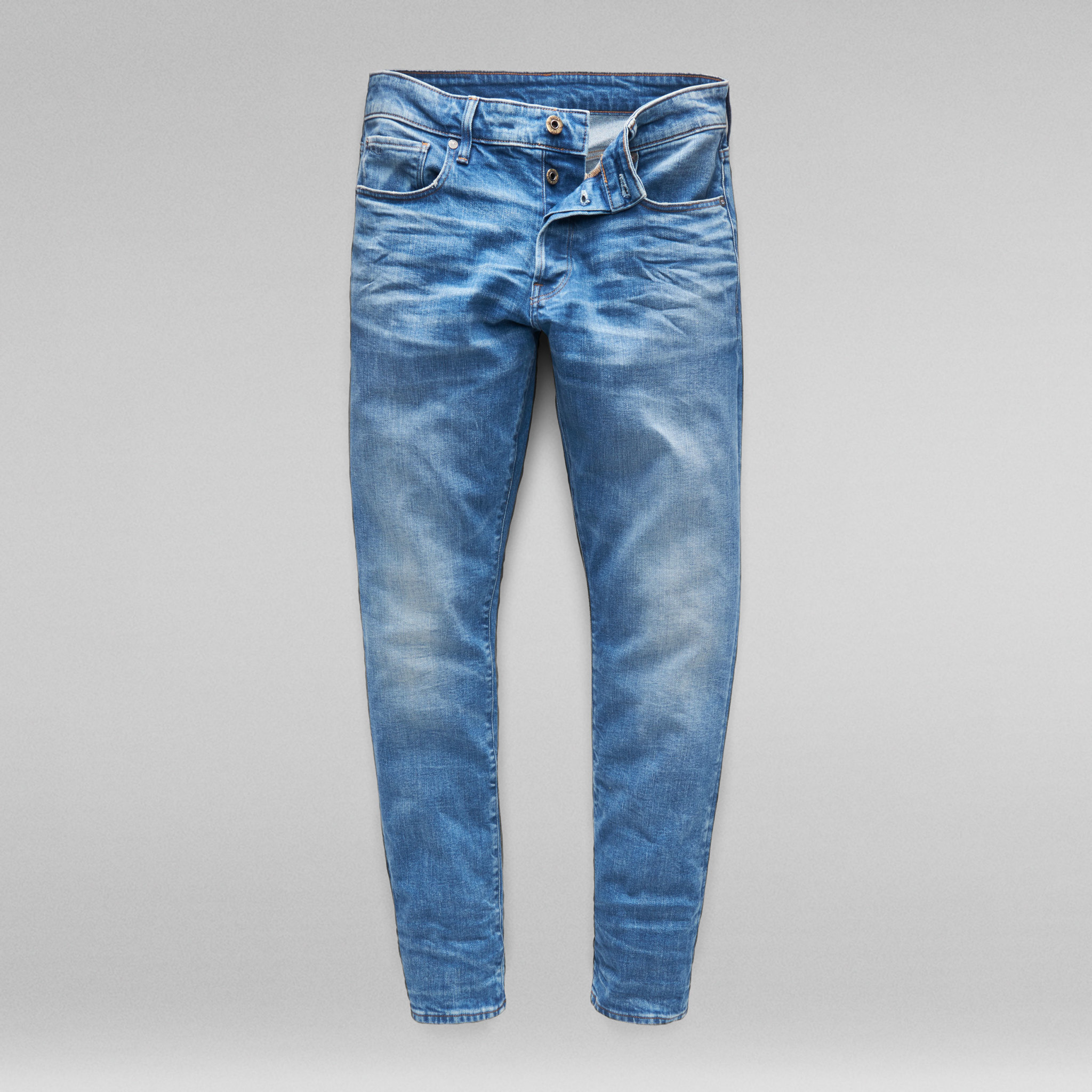 G-Star 3301 Regular Tapered 51003 B631-A795 Worn In Azure