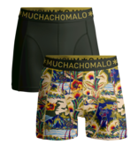 Muchachomalo Muchachomalo 2-Pack shorts Baretta Green