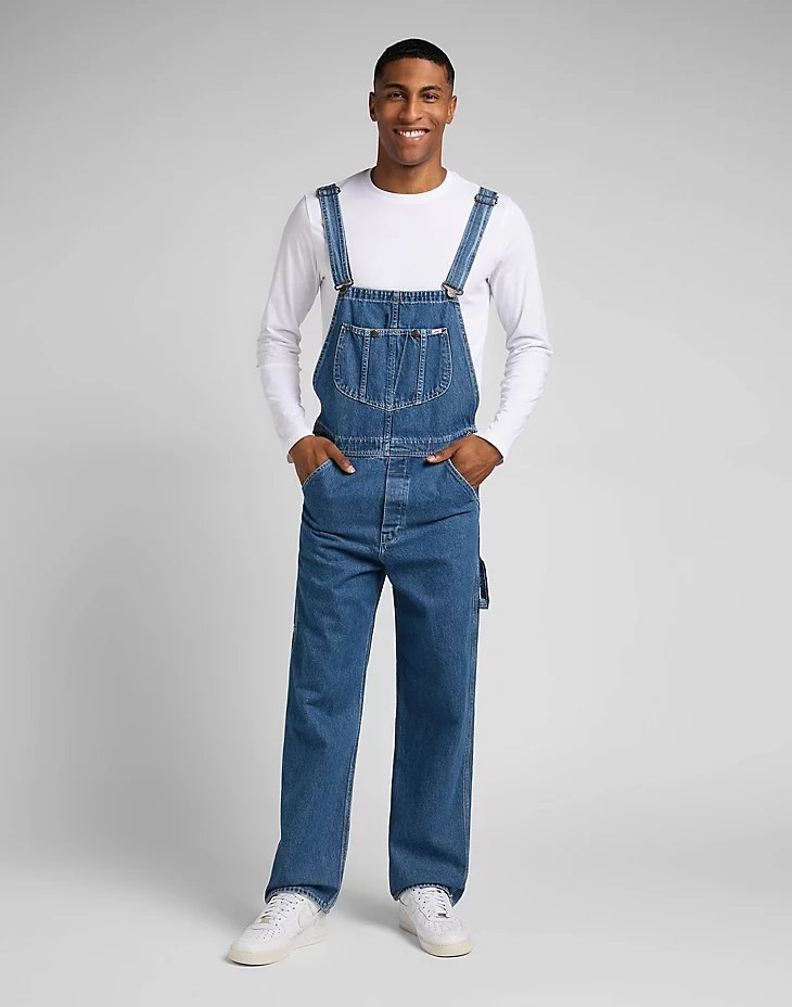 Lee Lee Bib Overall Day Relaxed Blue