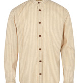 Anerkjendt Anerkjendt Aklukas LS Stripe Shirt 901046 Incense Brown