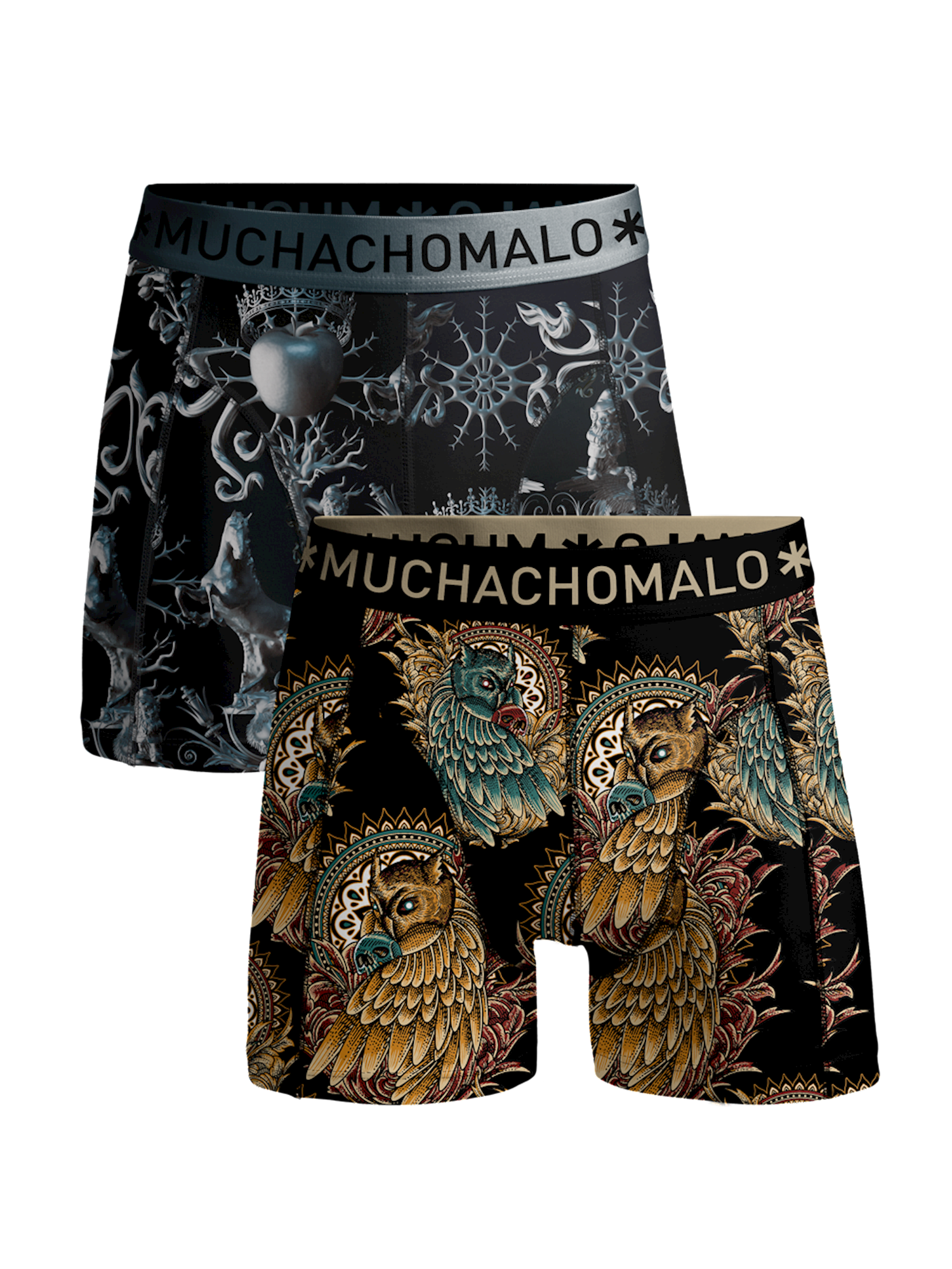 Muchachomalo Muchachomalo 2-Pack Shorts Free As A Bird/Explore Multicolor