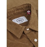 Kronstadt Kronstadt Johan Corduroy Shirt Brown