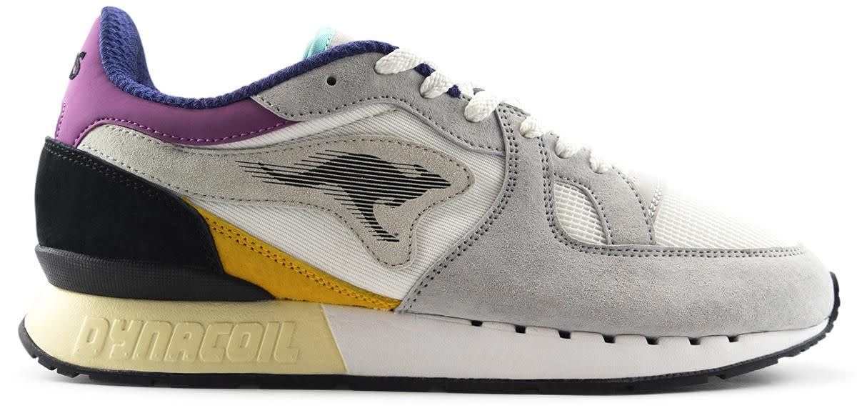 Kangaroos Coil R1 OG POP Sneaker Ultimate Grey/Berry