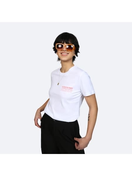 On Vacation On Vacation Less Upsetti Tee White