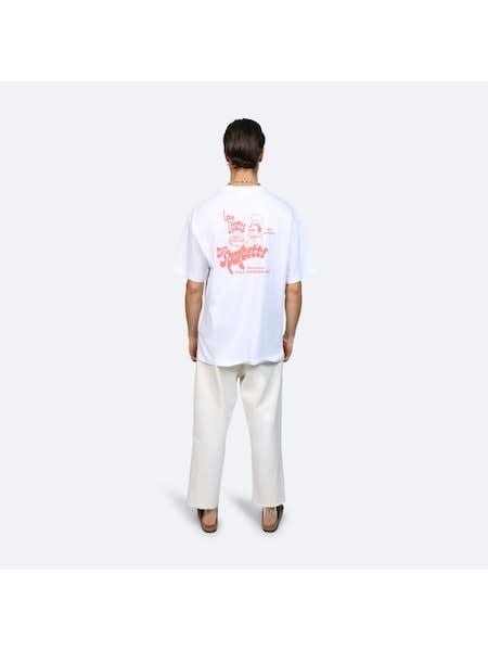 On Vacation On Vacation Less Upsetti Tee White