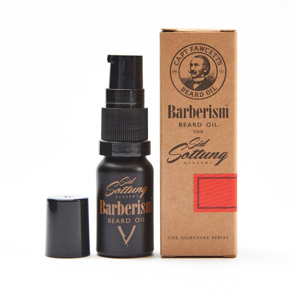 Captain Fawcett Captain Fawcett Beard Oil Barberism