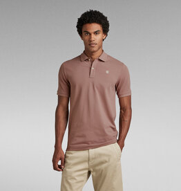 G-Star Dunda Slim Polo S/S Chocolate Berry