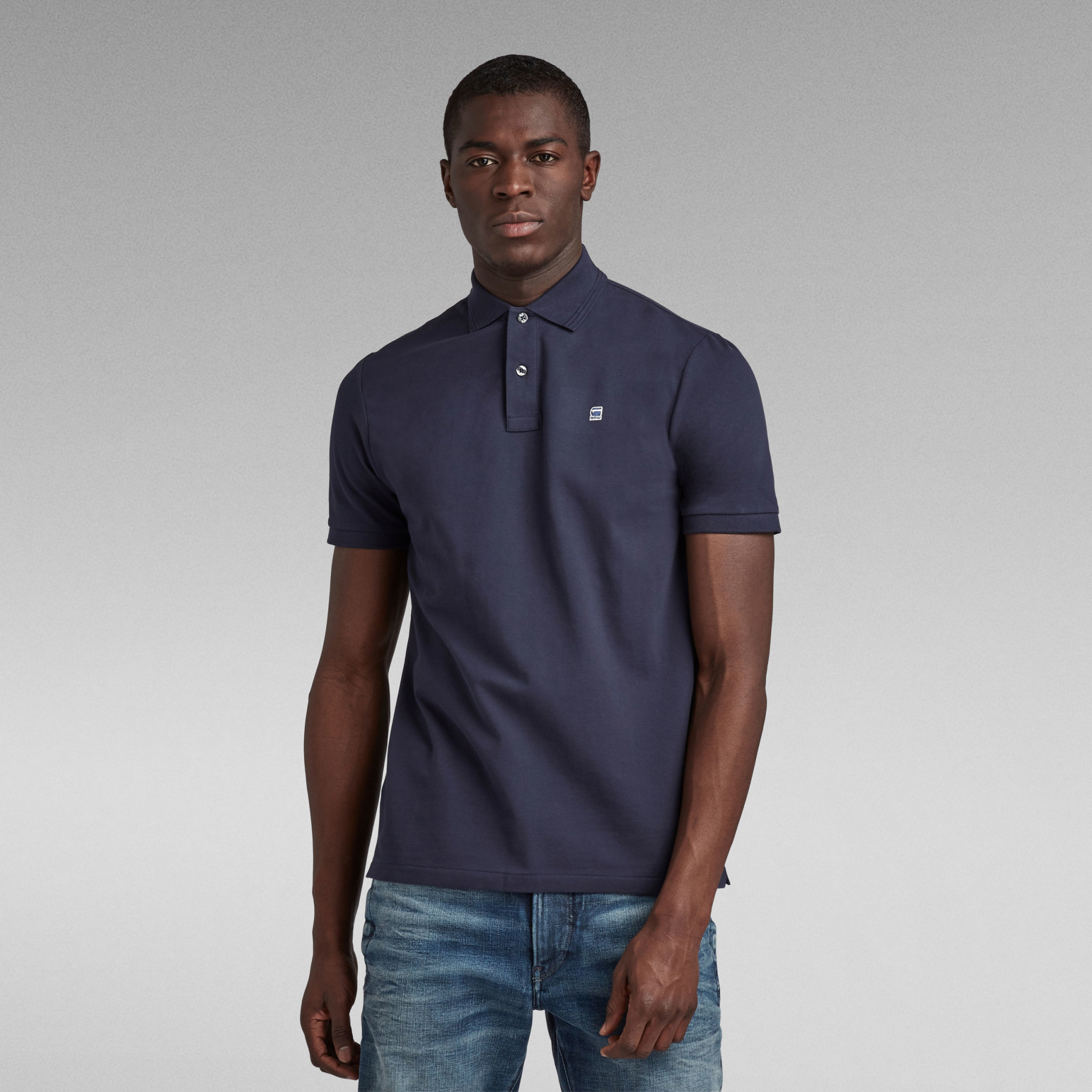 G-Star G-Star Dunda Slim Polo S/S Sartho Blue