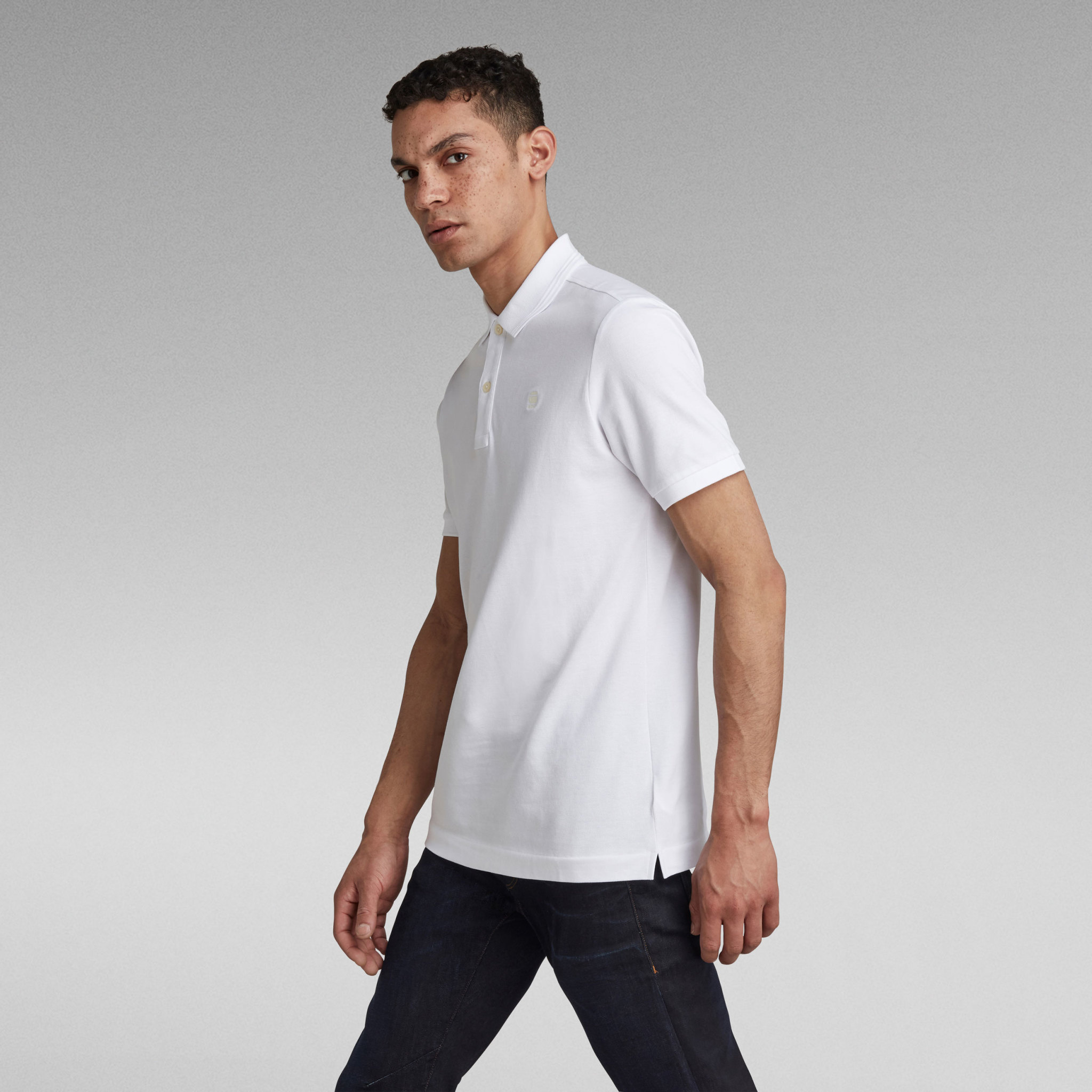 G-Star G-Star Dunda Slim Polo S/S White