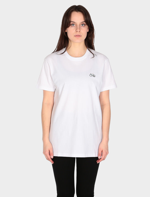 Iriedaily Iriedaily Peaceride Embroidered Tee White