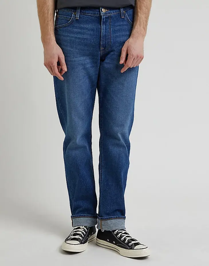 Lee Lee West Relaxed Fit Worn In Blue