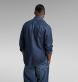 G-Star G-Star Slim Denim Shirt Worn In Deep Sea