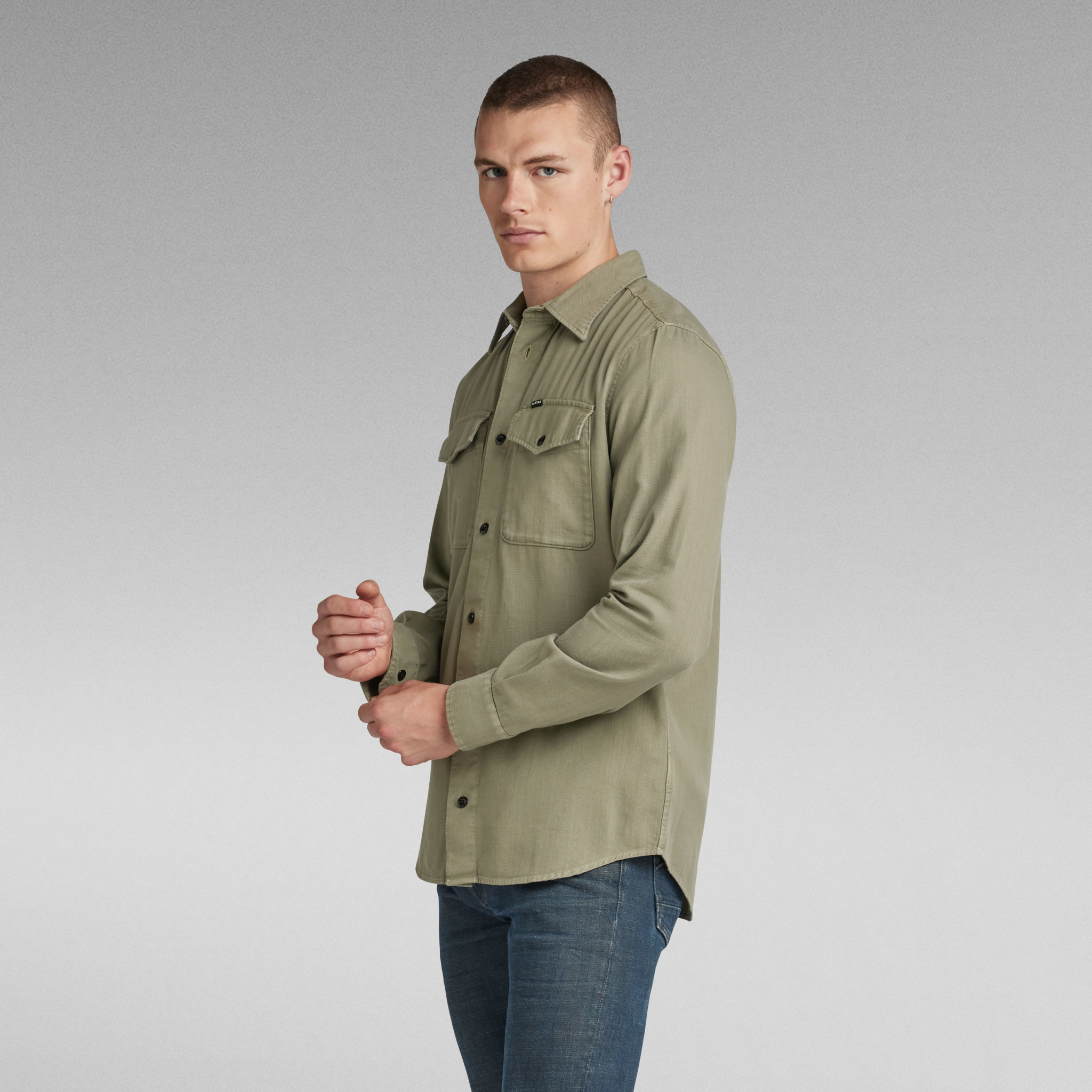 G-Star G-Star Marine Slim Shirt Shamrock GD